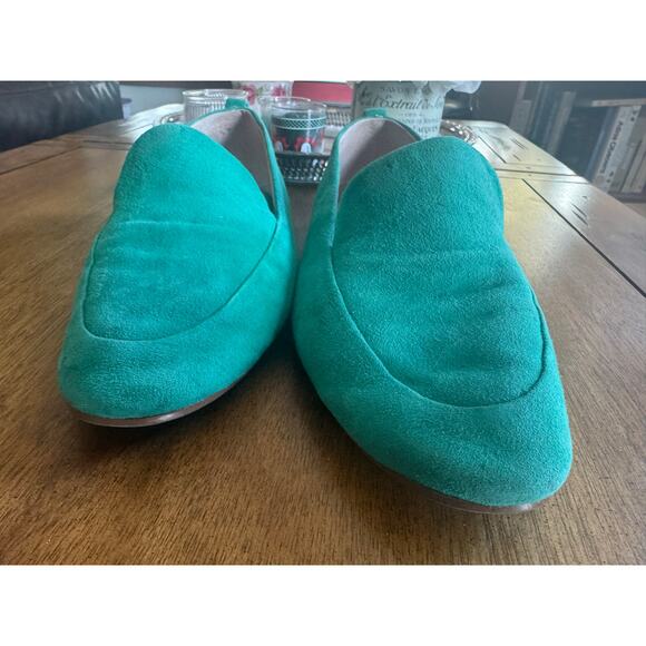 Banana Republic Green Suede Flats Women’s Size 8½ Slip-Ons - Picture 5 of 9